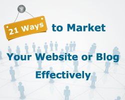 21 Ways To Market Your Website Or Bbog Effectively